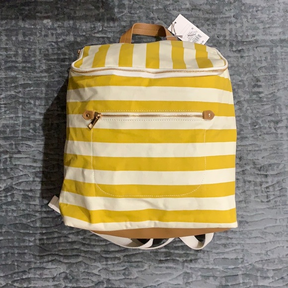 a new day Handbags - Target A New Day Backpack Yellow Stripe